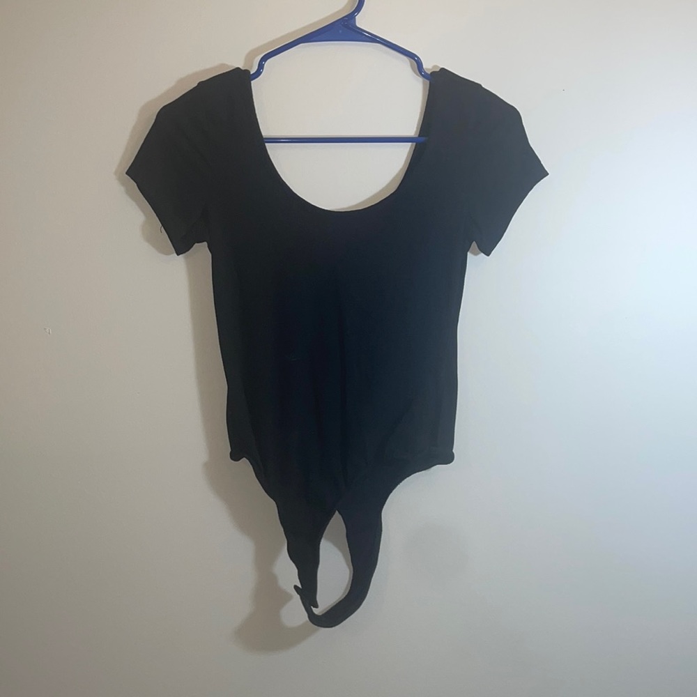 black bodysuit